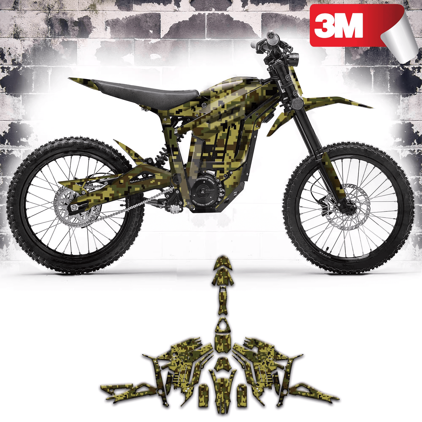 Digital Forest Camo Graphics Kit
