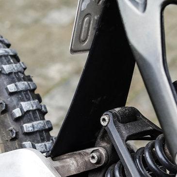 Qiulong Sur-Ron Light Bee S Light Bee X rear shock absorber fender rear water retaining rubber leather rear shock absorber and anti-mud