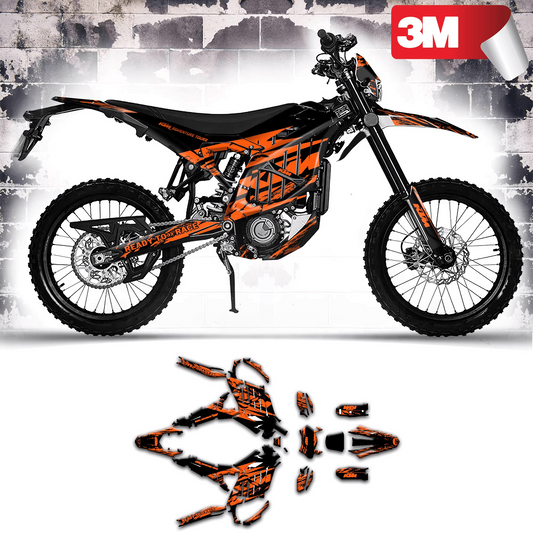 Black & Orange KTM Graphics Kit