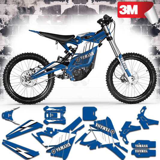 Blue Yamaha Graphics Kit