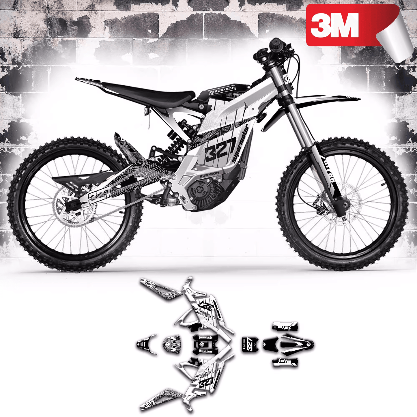 327 Racing Graphics Kit